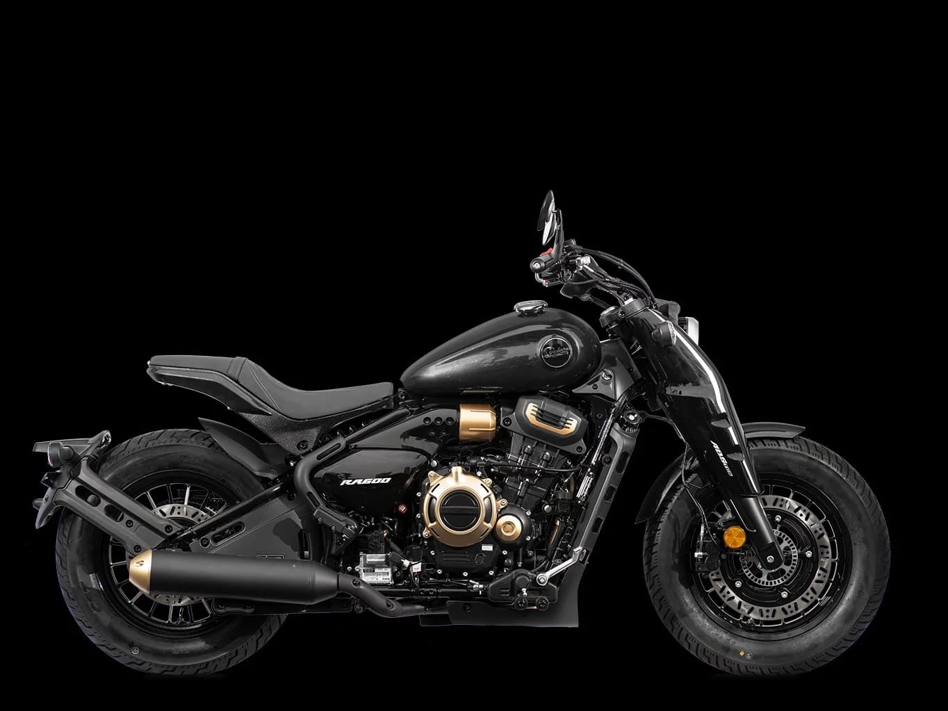 Cyclone RA 600 550cc bicylindre — custom — photo 1